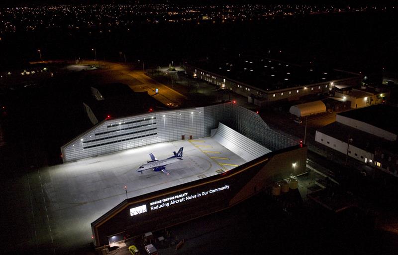 airplane hangar at yvr