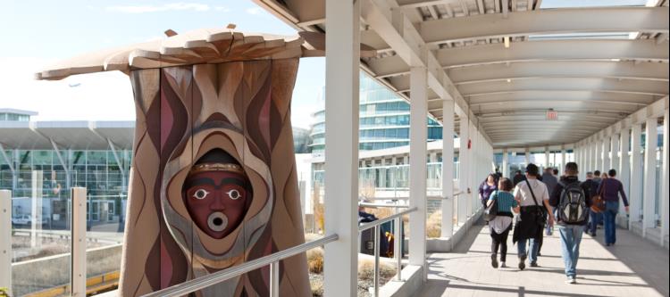 Image of art at YVR: Cedar Connection