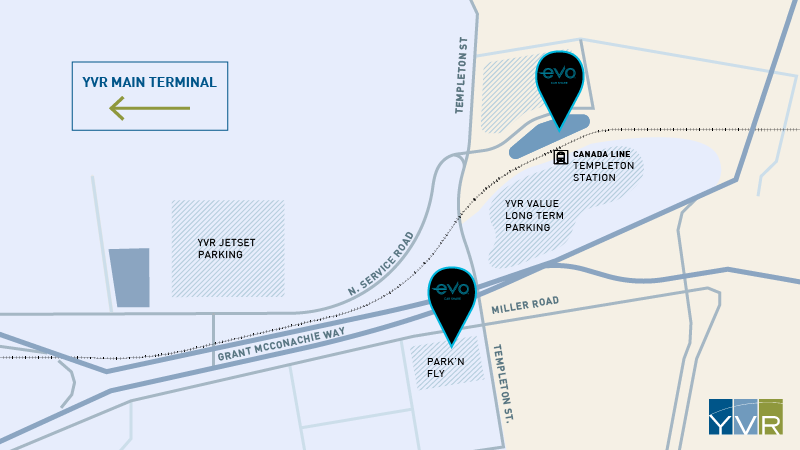map of evo parking locations on sea island