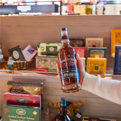 photo of a bottle of forty creek whisky