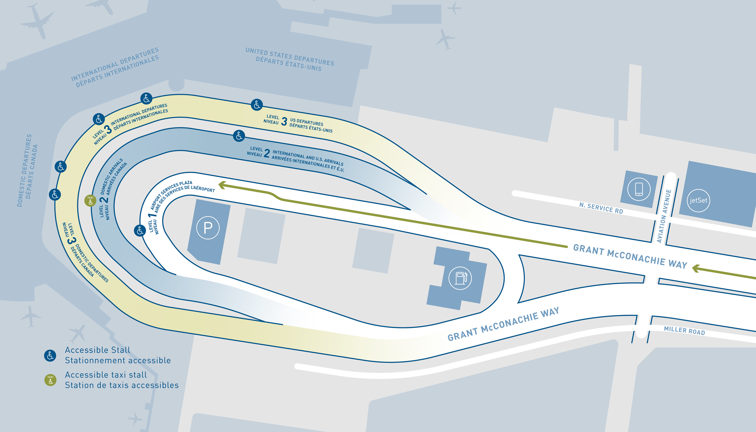 Photo of DTB arrival map