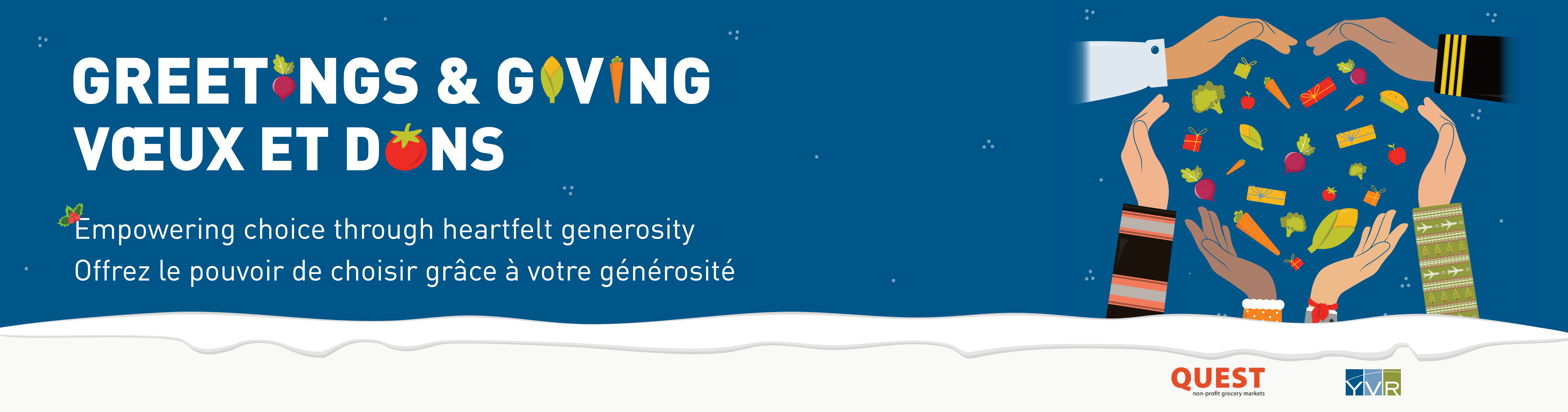 website banner for giving quest event